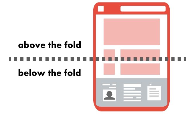 Above the Fold - Web Design