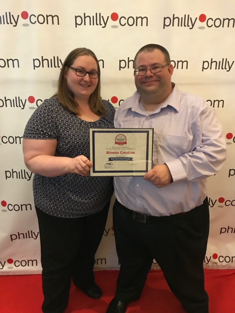 Philadelphia Readers Choice Winner Tech, Web Design Company