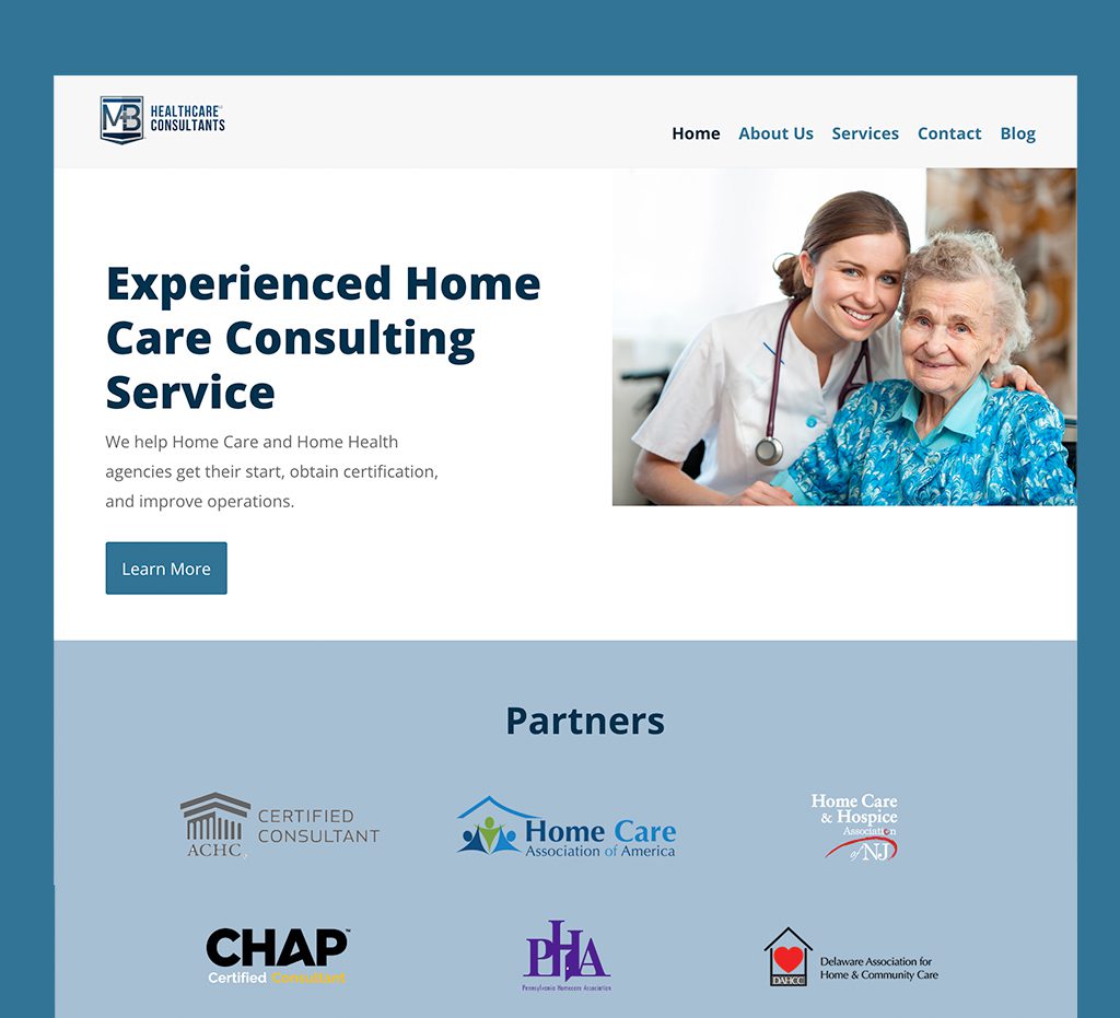 Home Healthcare Home Care Consulting Company Pennsylvania Startup - MB Healthcare Consultants LLC