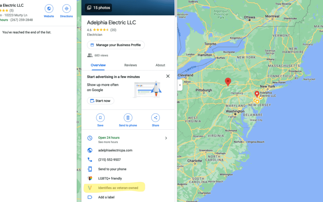 The Beginner’s Guide to Identifying Your Google Business Profile as a Veteran Owned Business